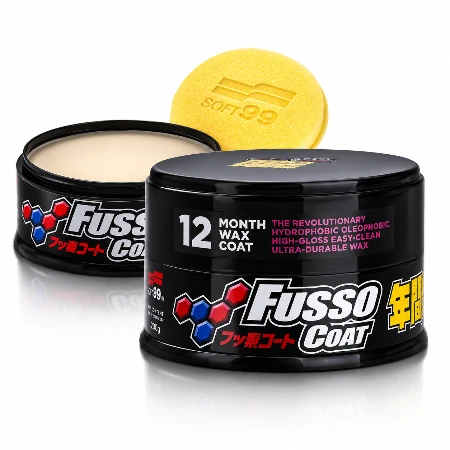 SOFT 99 FUSSO COAT TVRDI VOSAK ZA TAMNE LAKOVE 200GR