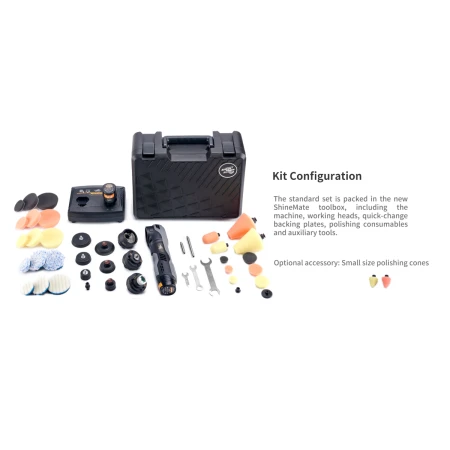 SHINE MATE BATERIJSKA POLIRKA SET EB210