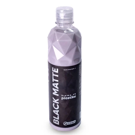 TITANIUM BLACK MATTE KREMA ZA PLASTIKU 500ML