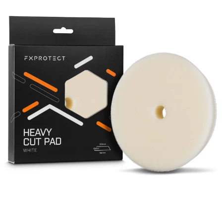 FX HEAVY CUT PAD WHITE 150/165 MM