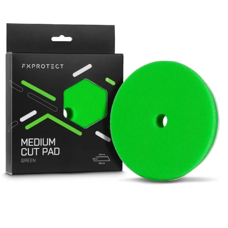 FX MEDIUM CUT PAD GREEN 150/165 MM