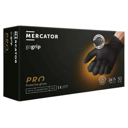 GO GRIP PRO NITRILNE RUKAVICE L - 50 KOM