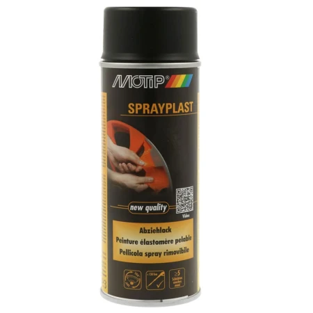 MOTIP FOLIJA SPREJ CRNA MAT 400 ML