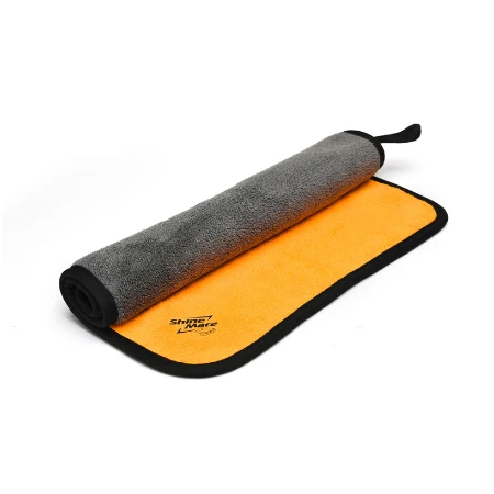 SHINE MATE KRPA MIKROFIBER ORANŽ – SIVA 40 X 30CM 2/1