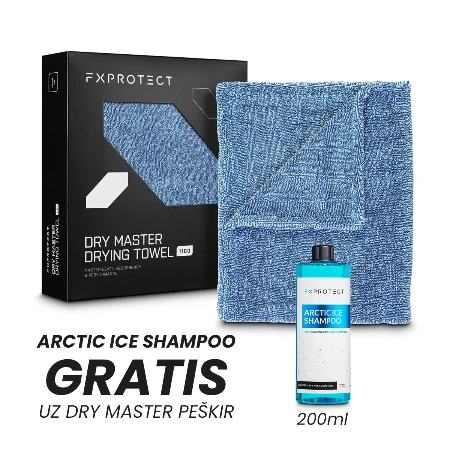 FX DRY MASTER DRYING TOWEL 1100 GSM, 73X90 CM  - PEŠKIR ZA SUŠENJE AUTOMOBILA