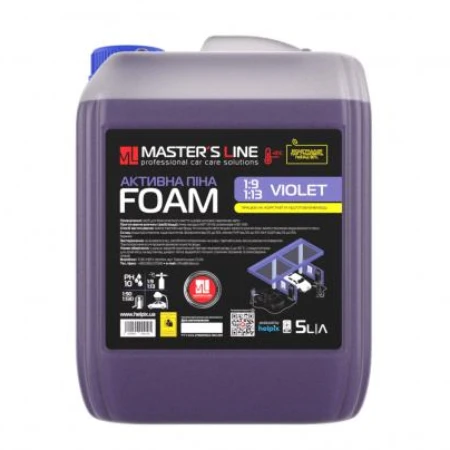 MASTER’S LINE AKTIVNA PENA 1:9 VIOLET 5 L
