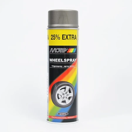 MOTIP BOJA ZA FELNE U SPREJU 500ML ČELIČNO SIVA