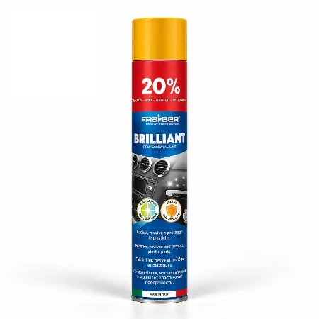 FRA BER Brilliant Vanilla Aerosol 750 ml - Kokpit sprej sa visokim sjajem