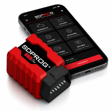 SDPROG OBD DIJAGNOSTIKA + APLIKACIJA ZA TELEFON I TABLET