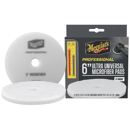 MEGUIAR’S M5MFP2 Ultra universal microfiber pad 6”